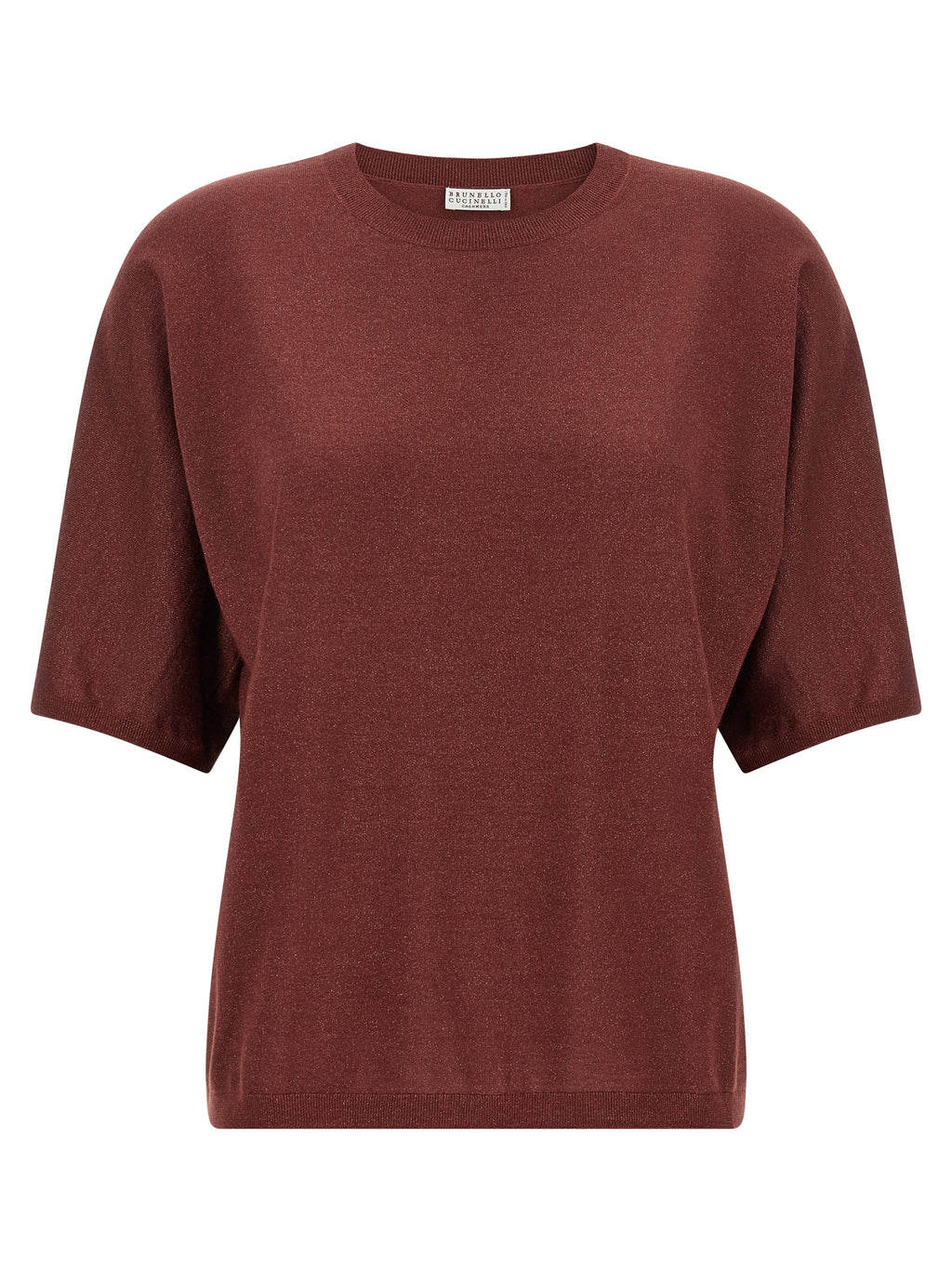 Brunello Cucinelli Bordeaux Cashmere Cardigan
