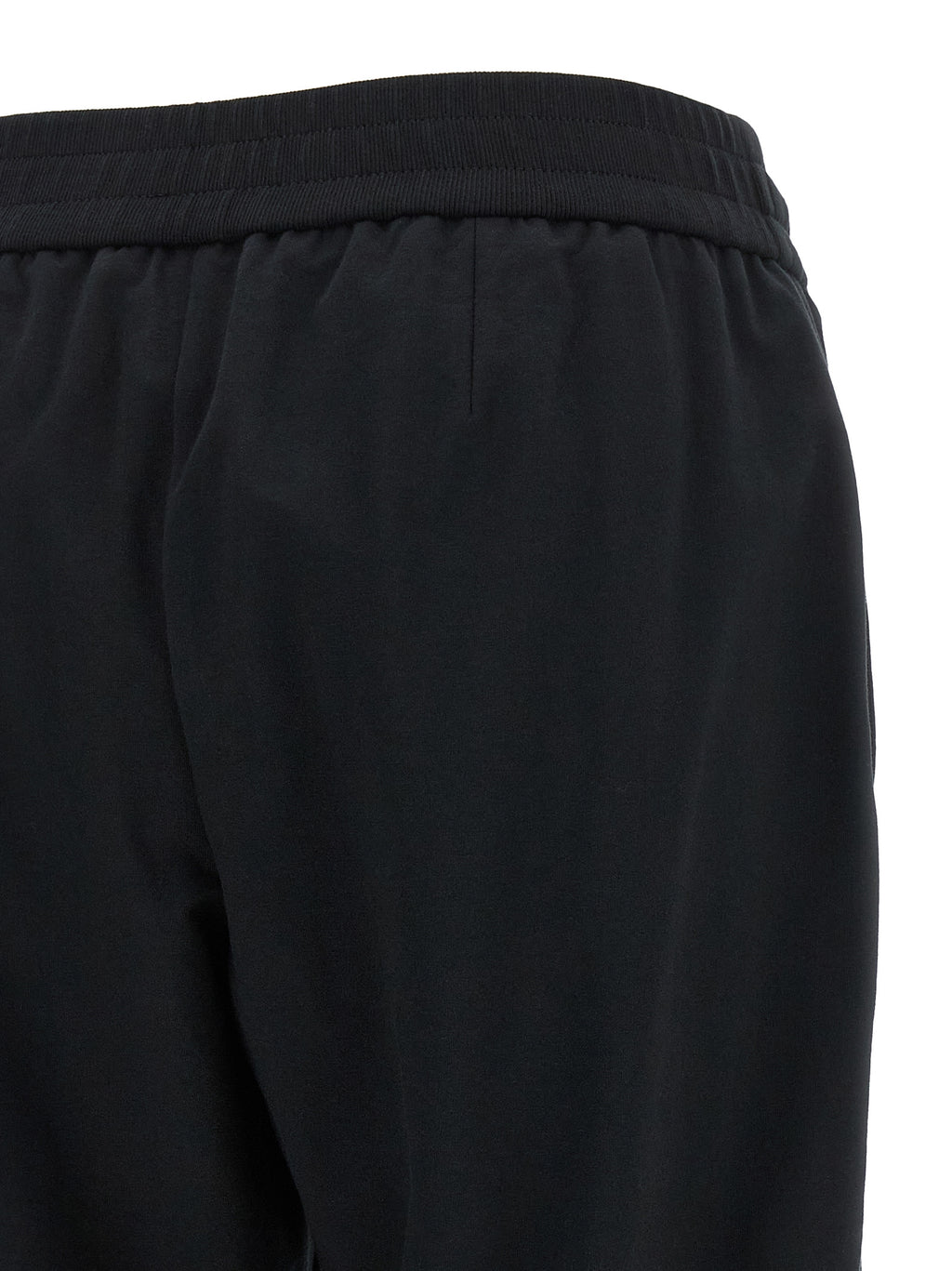 Brunello Cucinelli Black Cotton Joggers (Workout Pants)