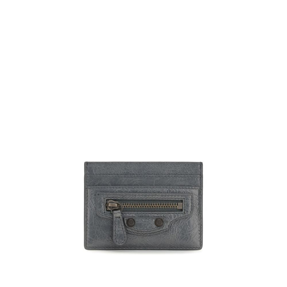 Balenciaga Gray Lamb Ovis Aries Wallet