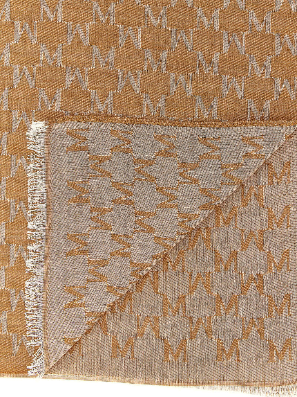 Max Mara Brown Cotton Foulard