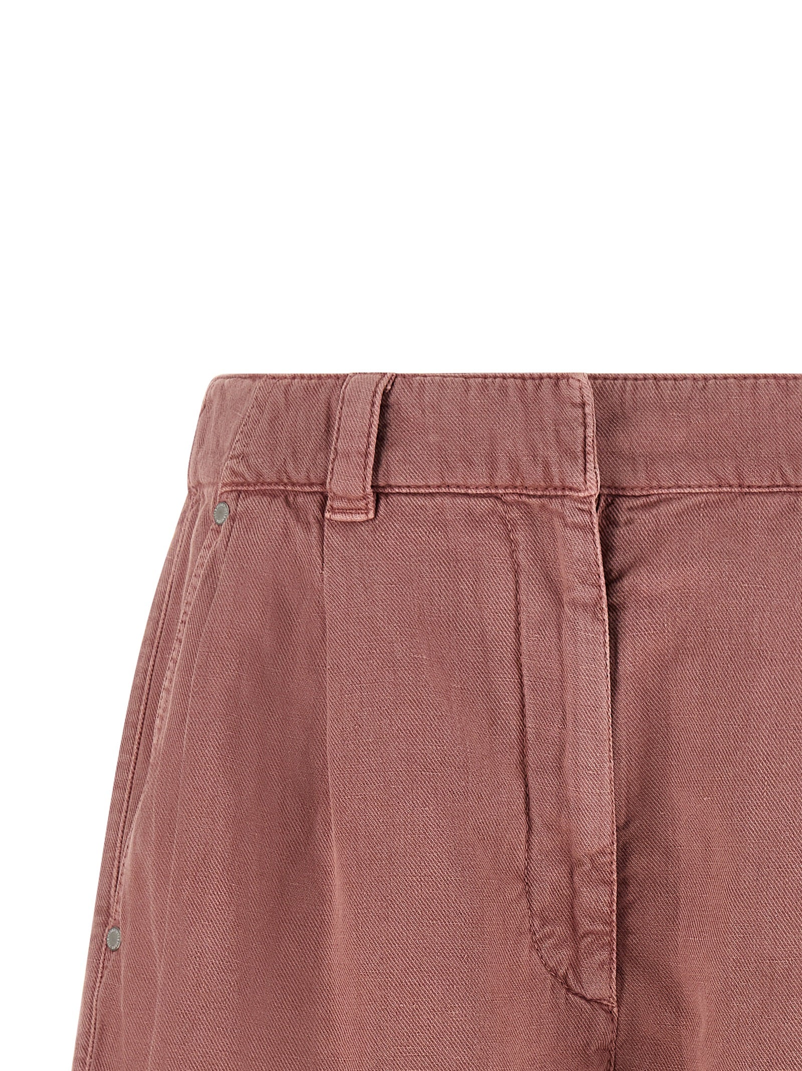 Brunello Cucinelli Multicolor Cotton Bermuda Shorts