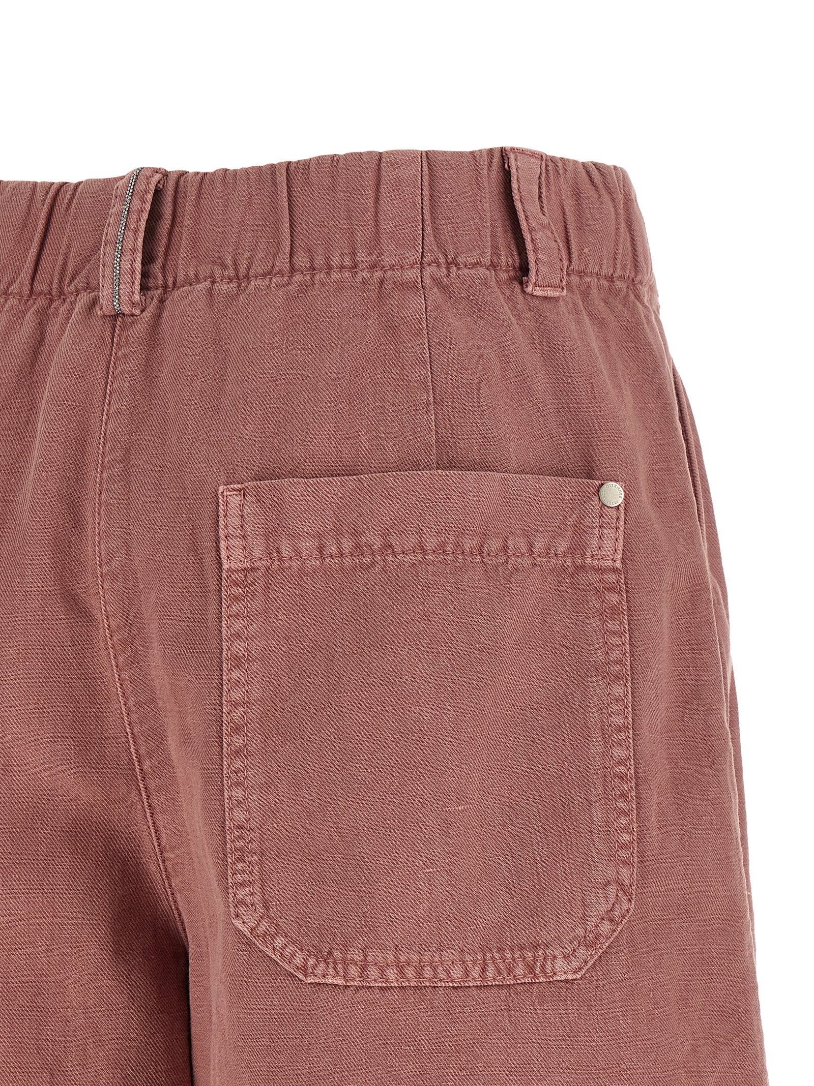 Brunello Cucinelli Multicolor Cotton Bermuda Shorts