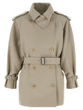 Max Mara Beige Cotton Coat