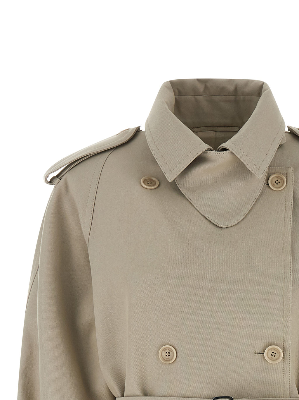 Max Mara Beige Cotton Coat