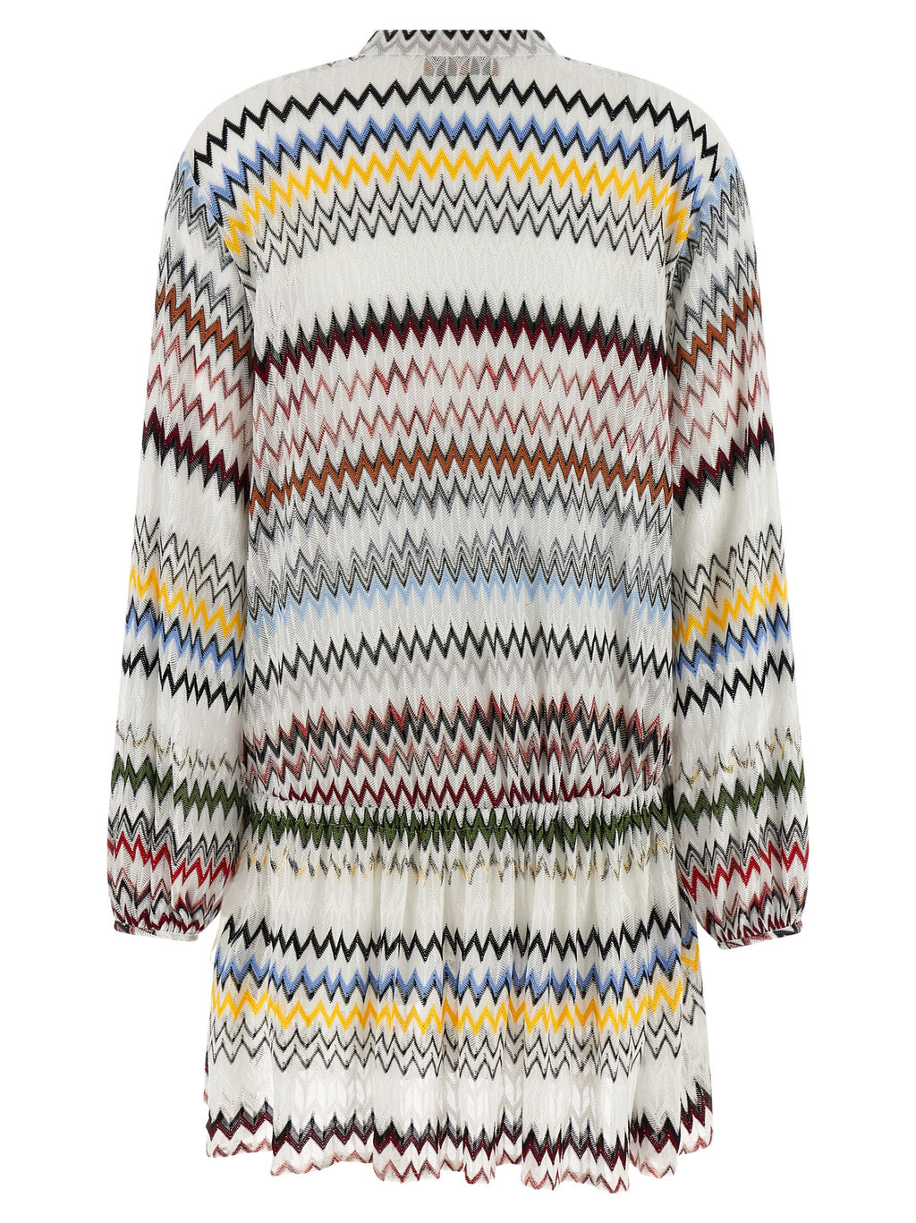 Missoni White Viscose Short Dress