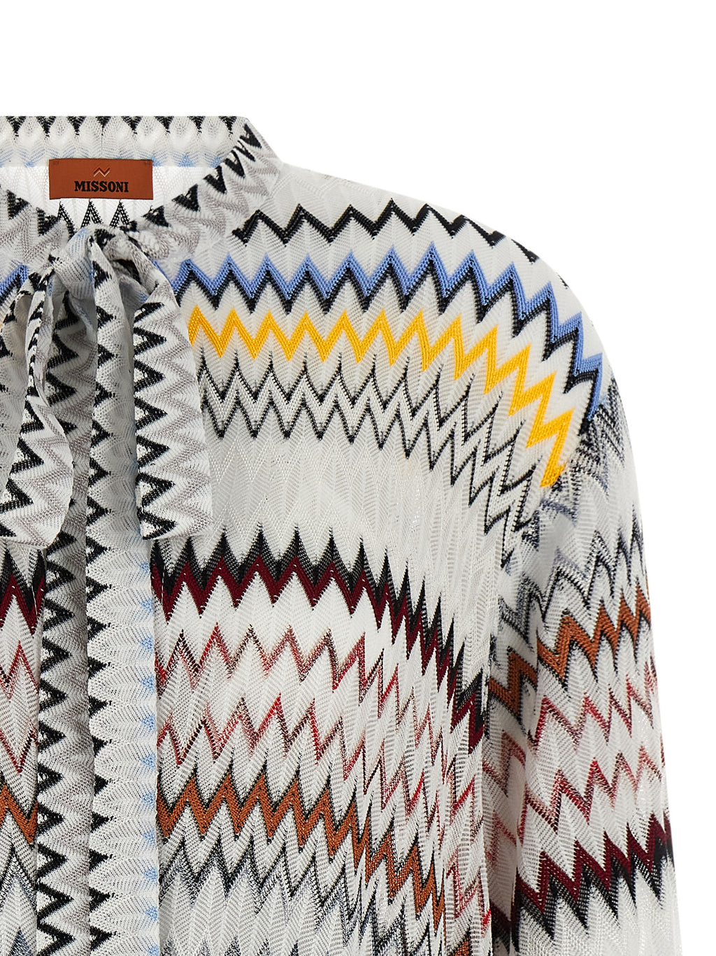 Missoni White Viscose Short Dress