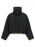 Brunello Cucinelli Black Cotton Full-Length Jacket