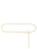 Valentino Garavani Gold Brass Regular Belt