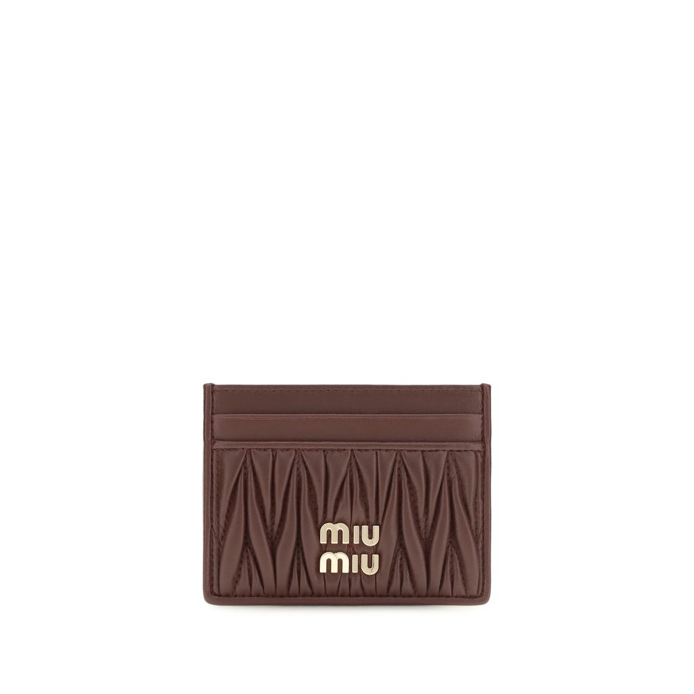 Miu Miu Matelassé Card Holder