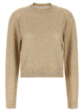 Brunello Cucinelli Gold Linen Cardigan