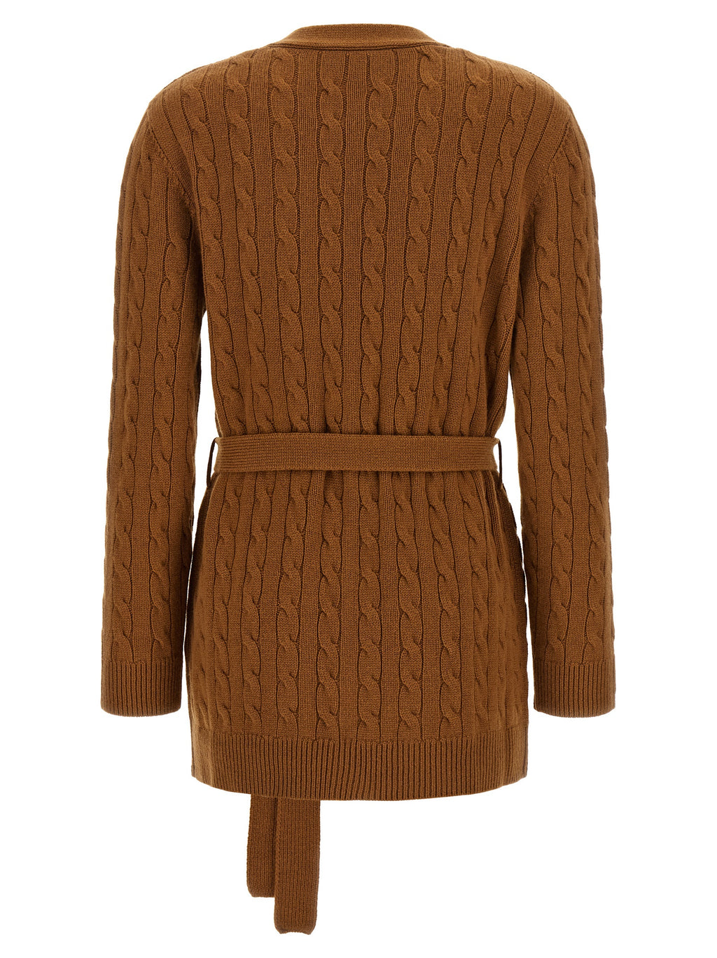 Valentino Garavani Brown Cashmere Cardigan