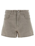 Fendi Beige Cotton Bermuda Shorts