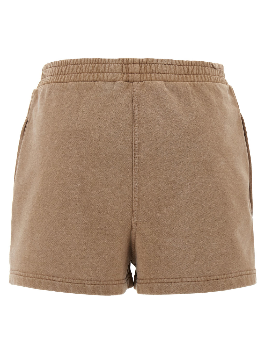 Fendi Brown Cotton Bermuda Shorts