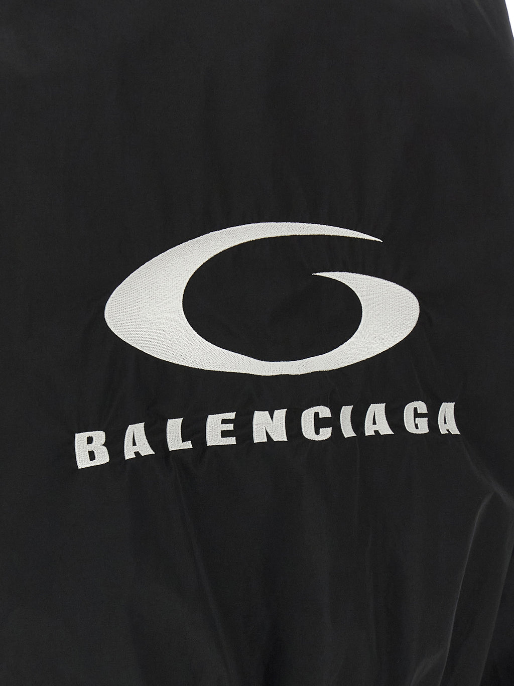Balenciaga Black Cotton Bomber