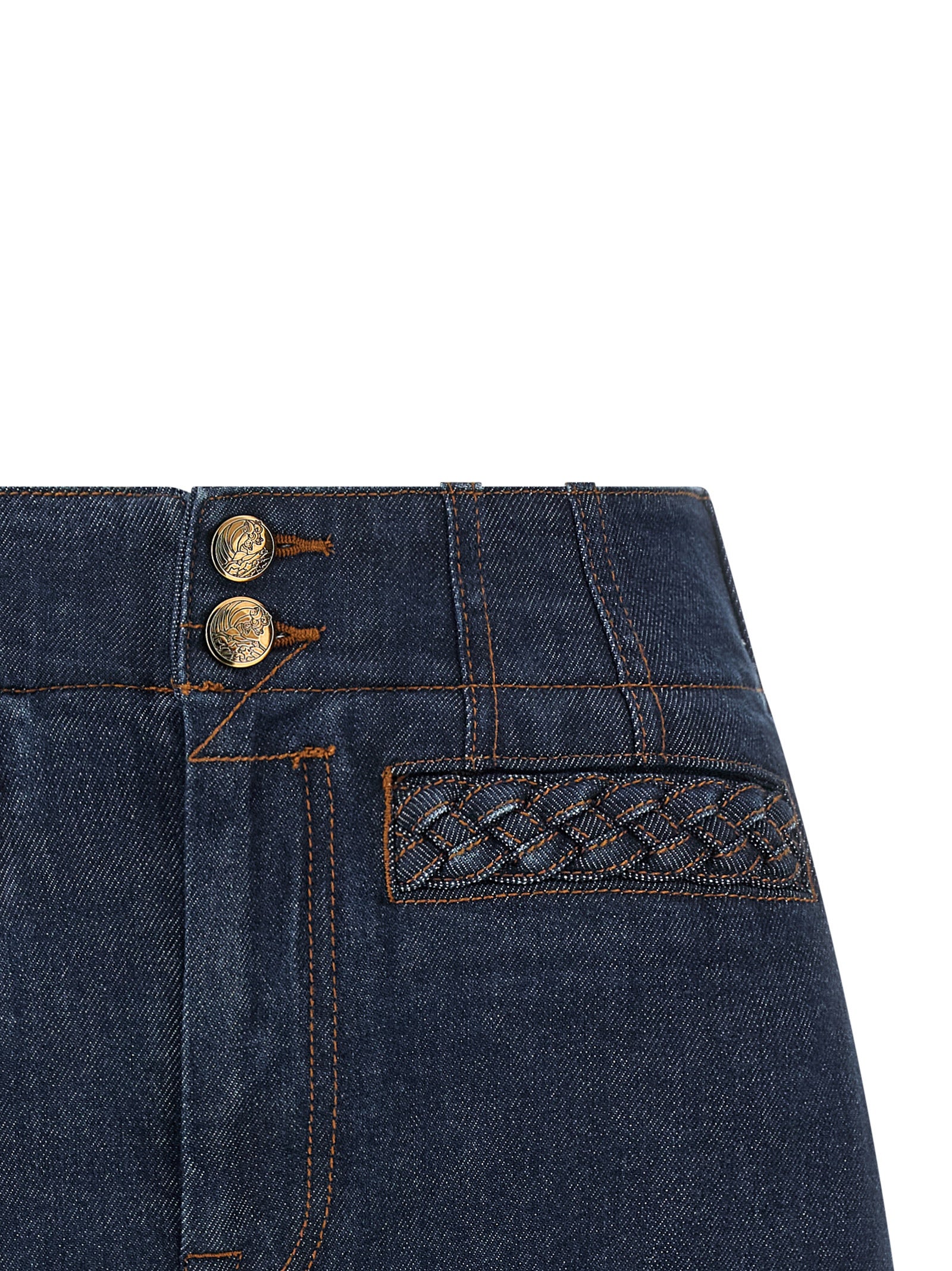 Zimmermann Blue Cotton Bermuda Shorts
