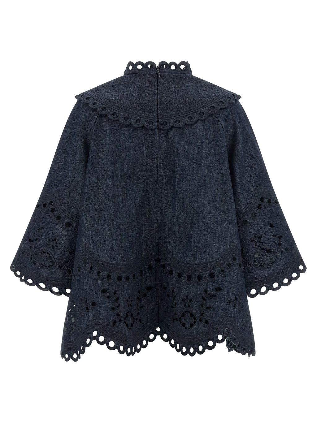 Zimmermann Blue Cotton Blouse
