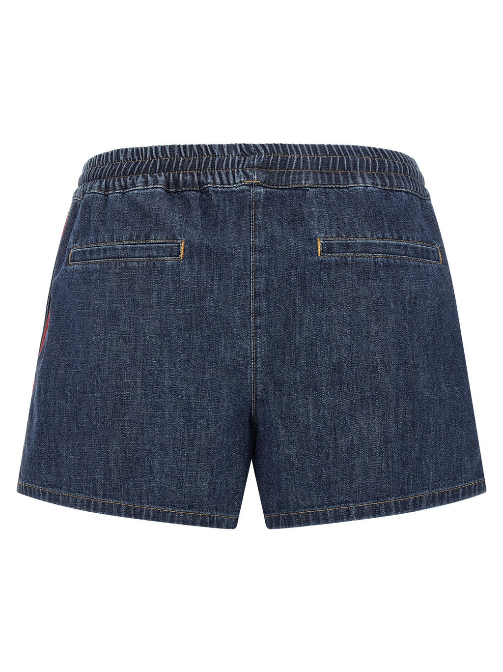 Valentino Garavani Blue Cotton Bermuda Shorts