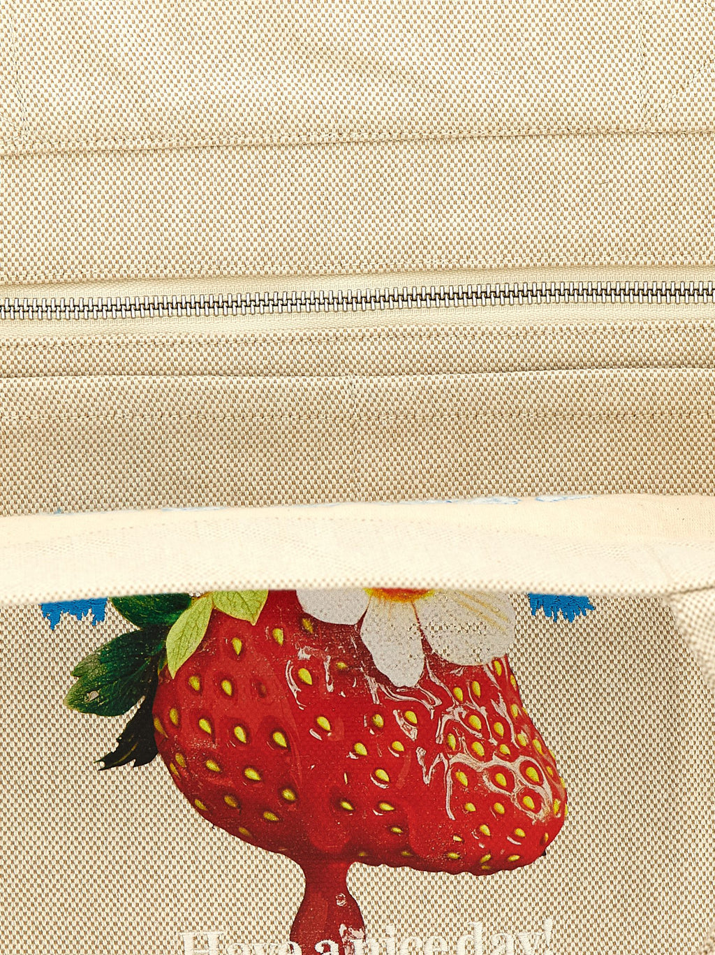 Ganni Strawberry Medium Shopping Bag