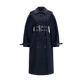 Ganni Black Cotton Coat