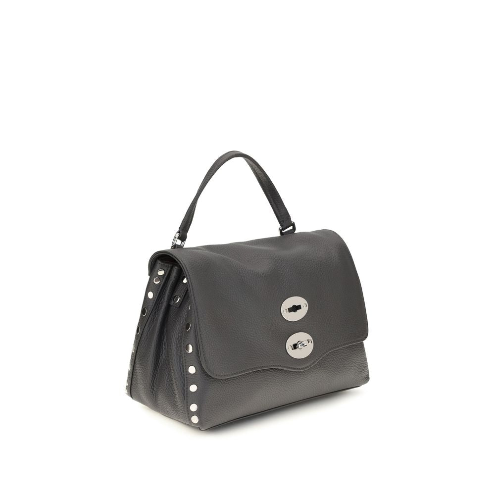 Zanellato Gray Calf Leather Bos Taurus Handbag