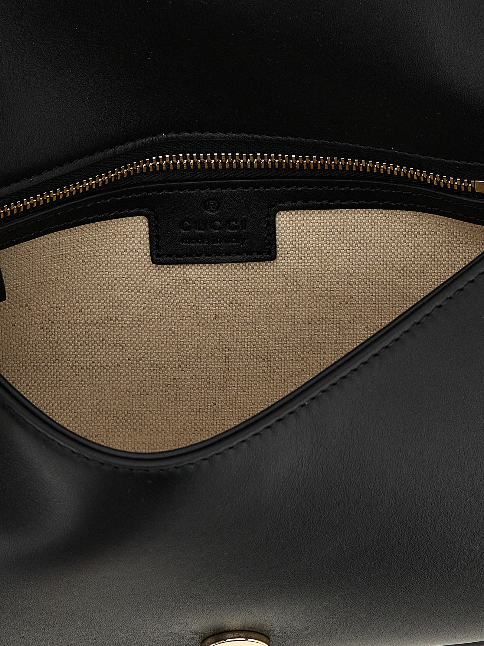 Gucci Black Calfskin Shoulder Bag
