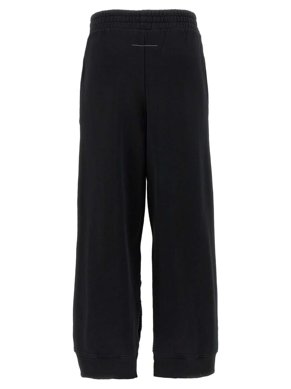 MM6 Maison Margiela Black Cotton Joggers (Workout Pants)
