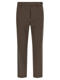 Brunello Cucinelli Brown Cotton Casual Pants