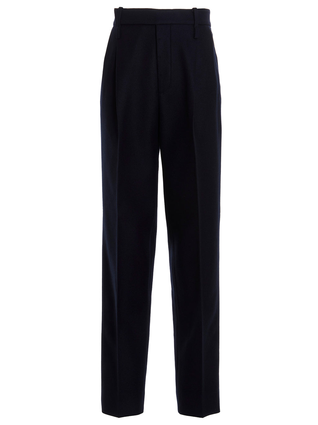 Gucci Blue Cashmere Casual Pants