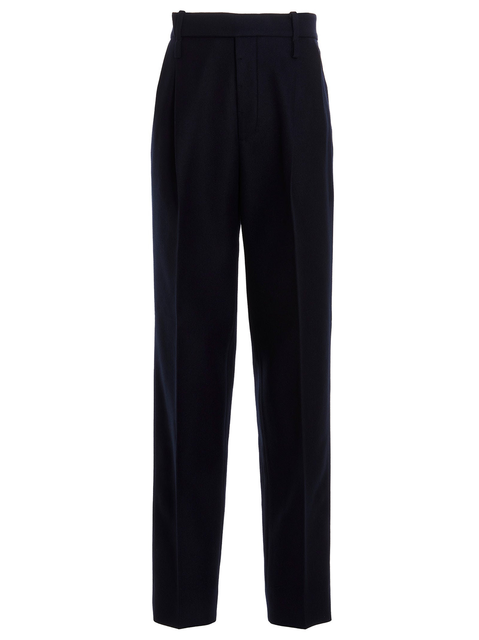 Gucci Blue Cashmere Casual Pants