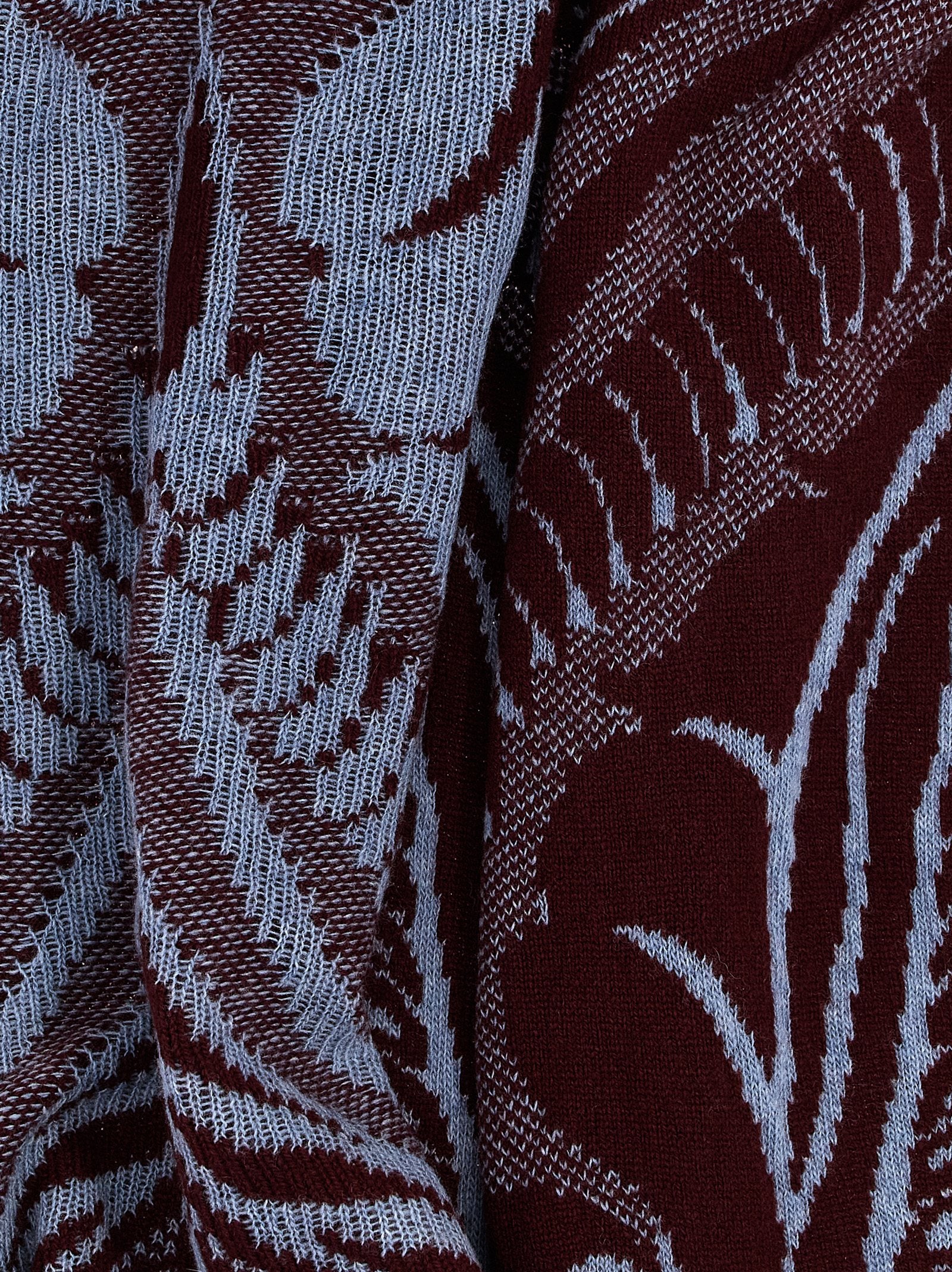 Etro Multicolor Wool Scarf