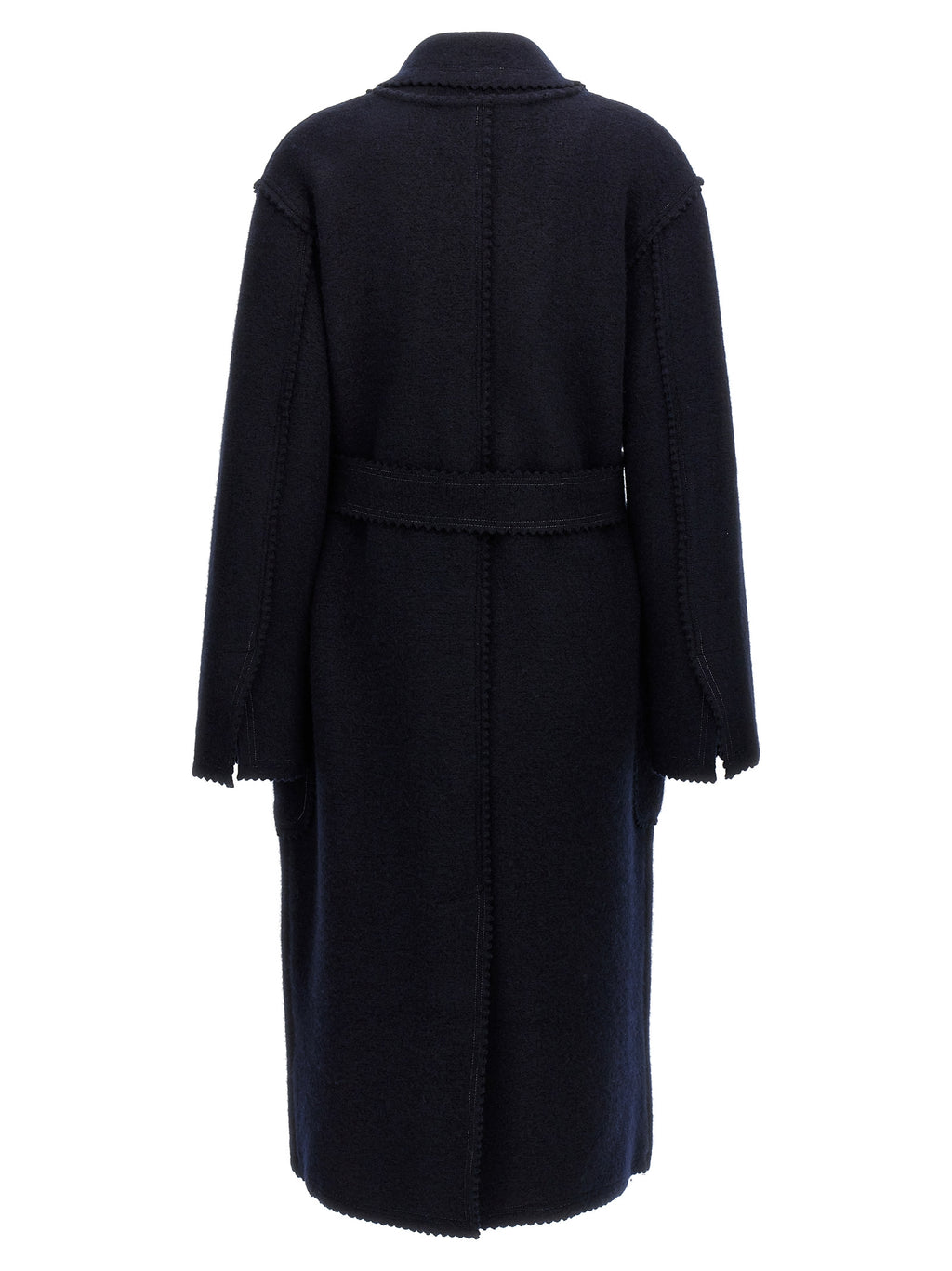 Max Mara Blue Wool Coat