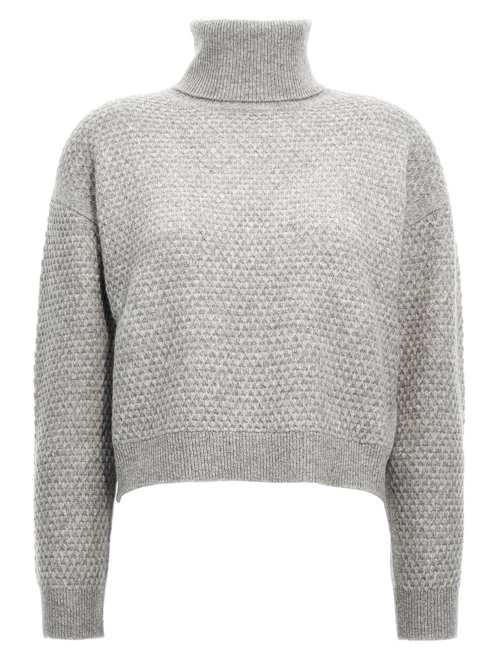 Max Mara Gray Cashmere Cardigan