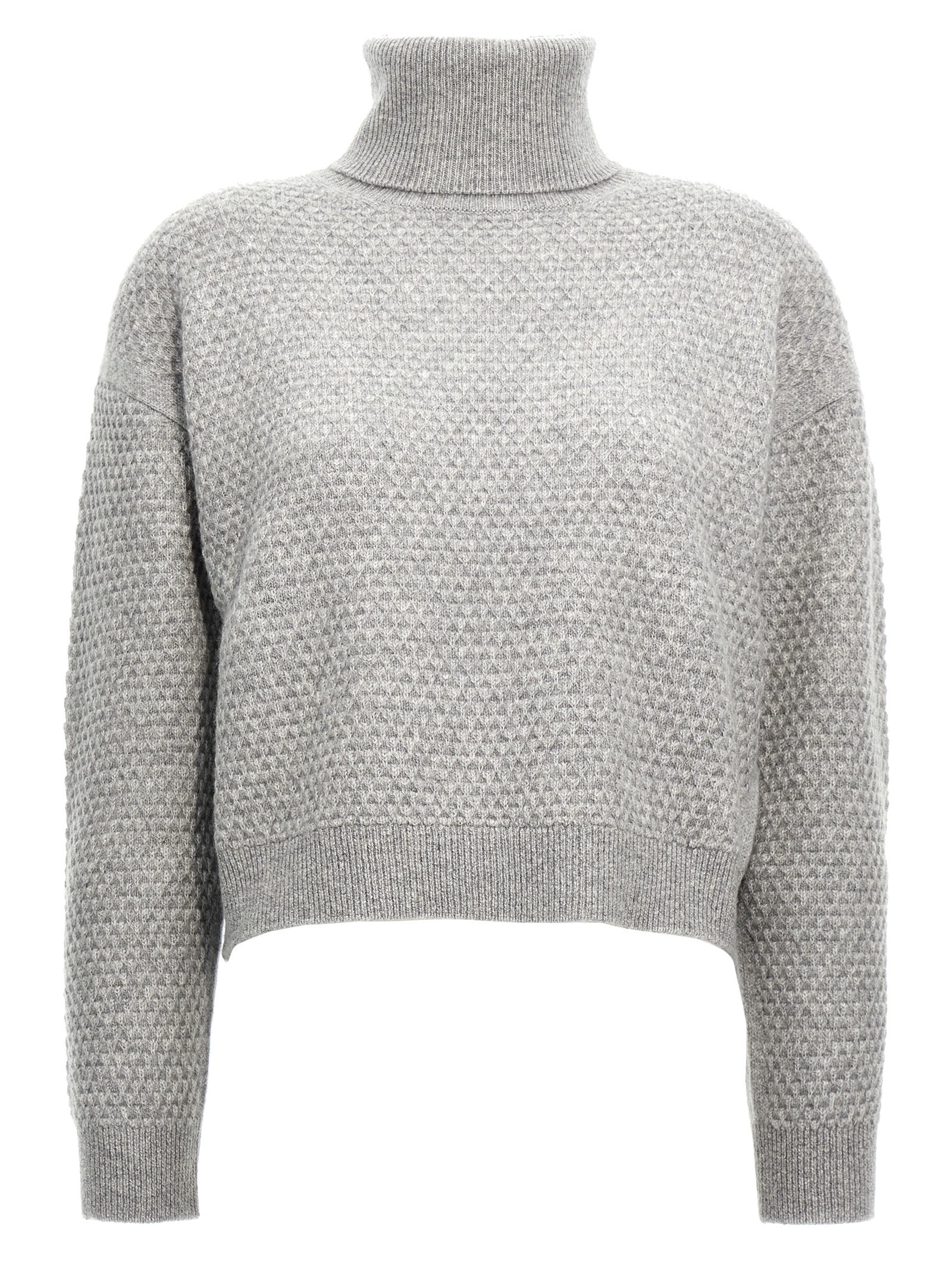 Max Mara Gray Cashmere Cardigan