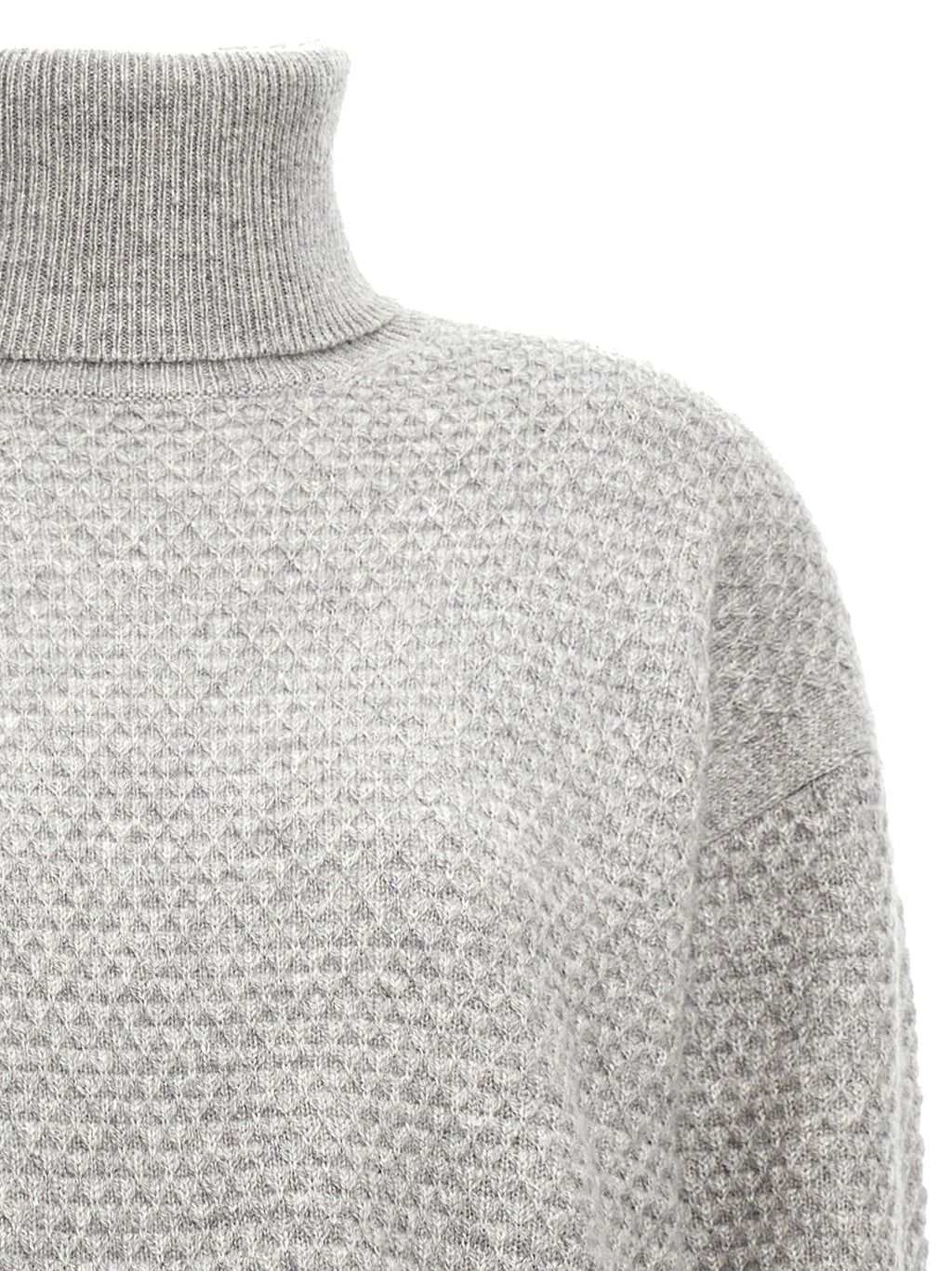 Max Mara Gray Cashmere Cardigan
