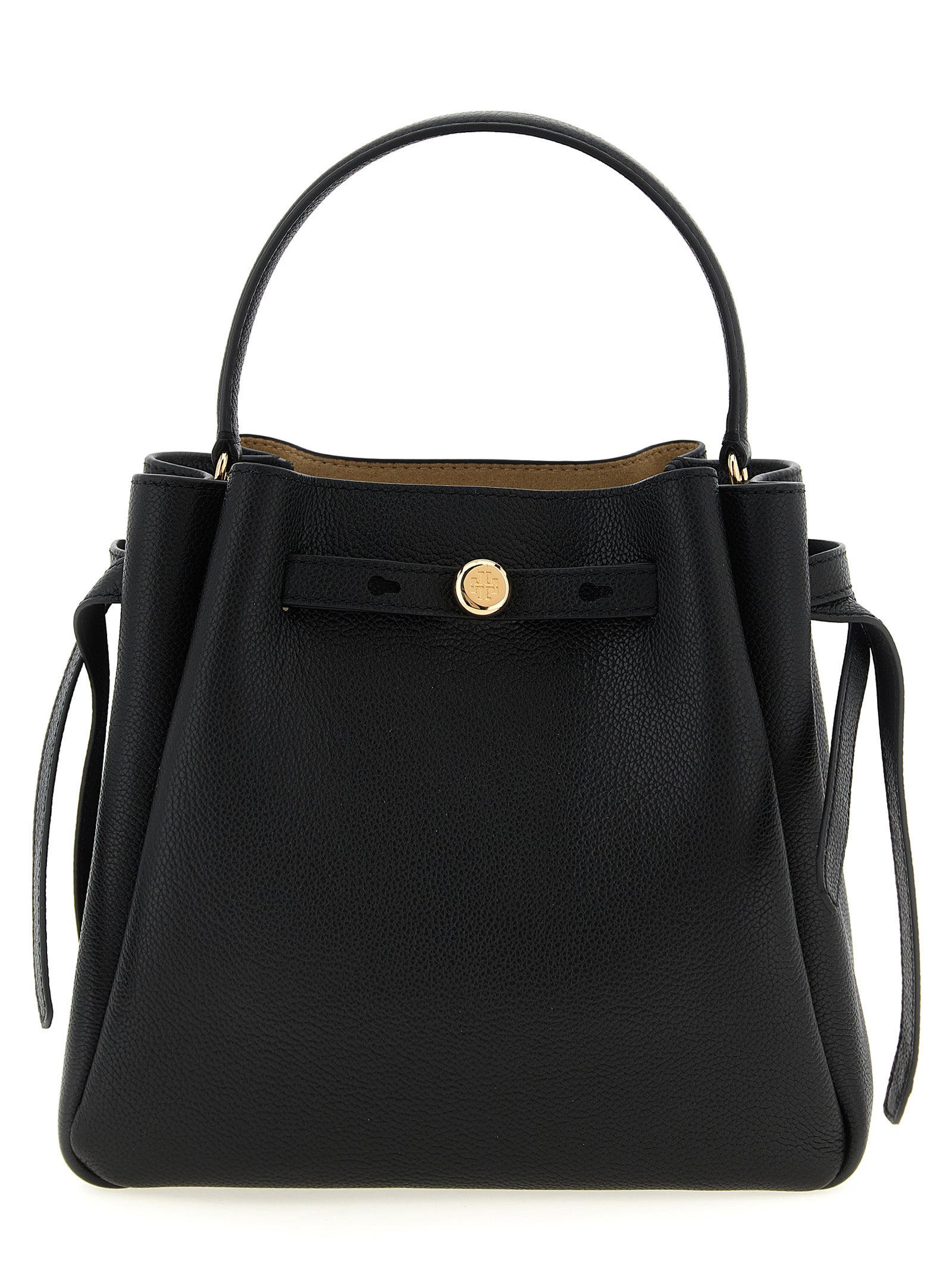 Tory Burch Black Cowhide Handbag