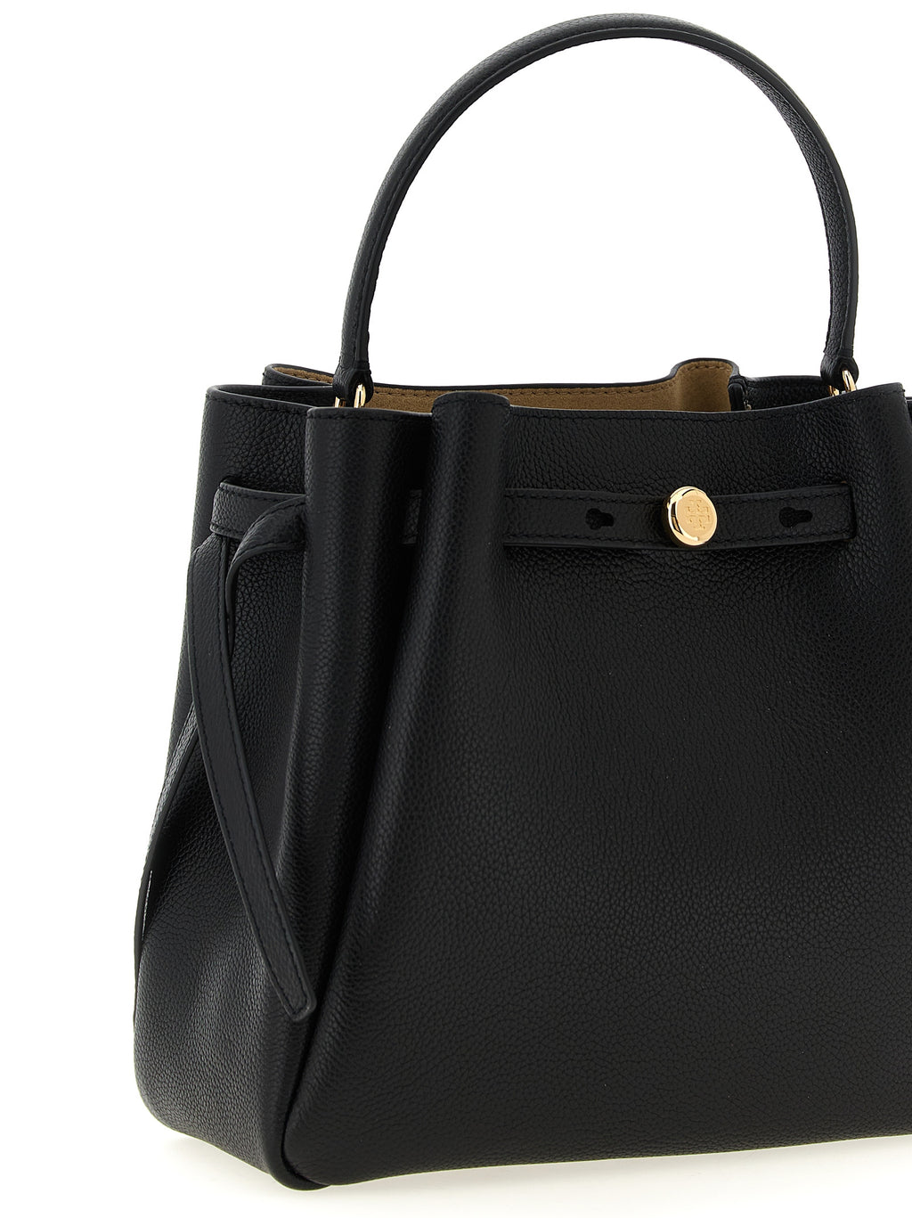 Tory Burch Black Cowhide Handbag