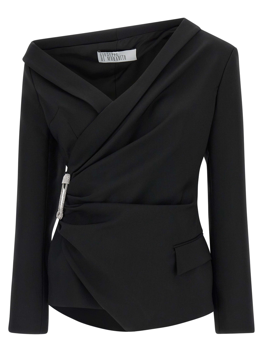 Giuseppe Di Morabito Black Virgin Wool Blazer
