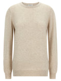 Brunello Cucinelli Beige Cashmere Cardigan