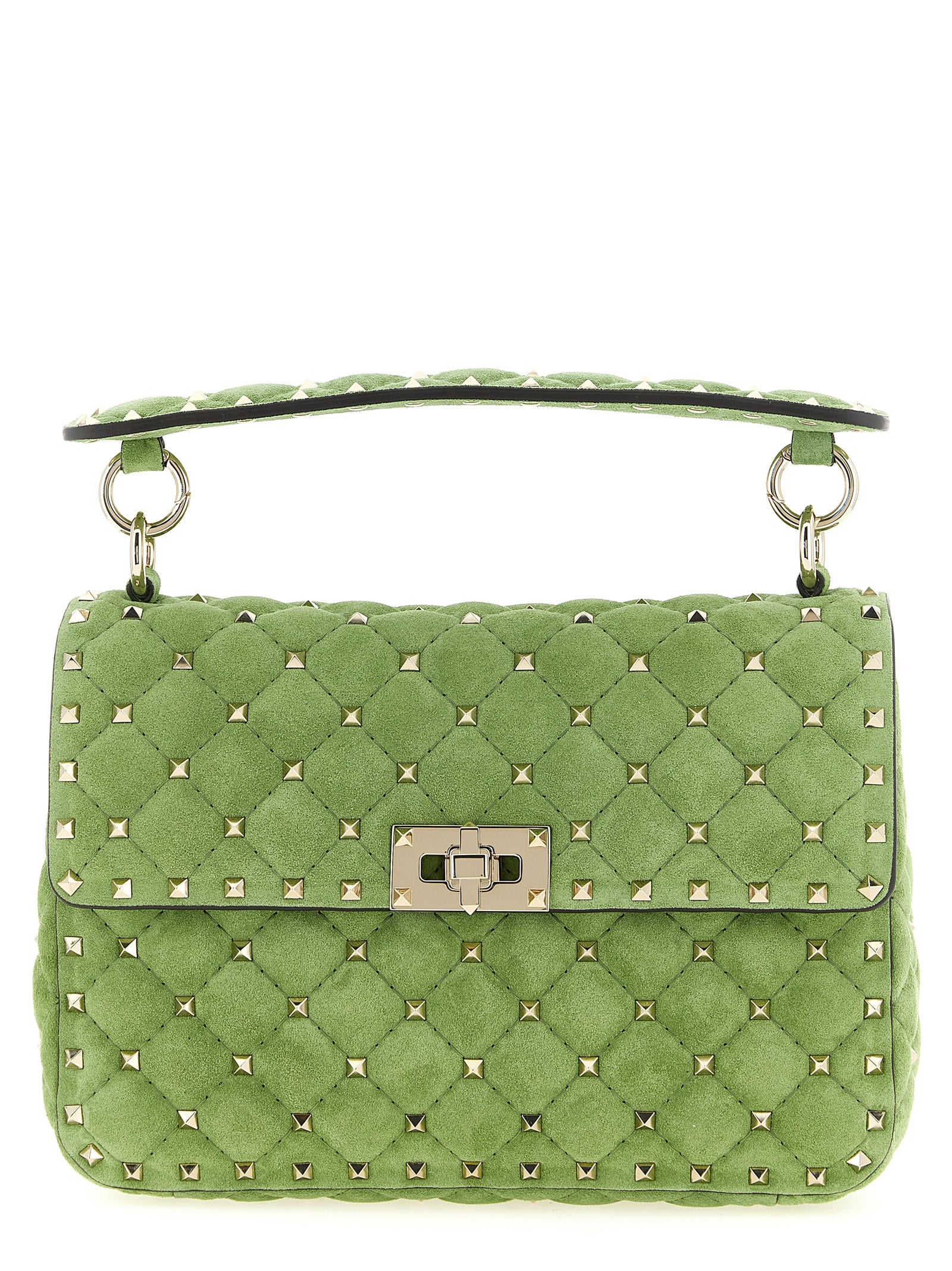 Valentino Garavani Bicolor Calfskin Shoulder Bag