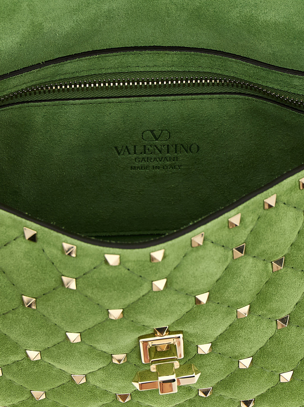 Valentino Garavani Bicolor Calfskin Shoulder Bag