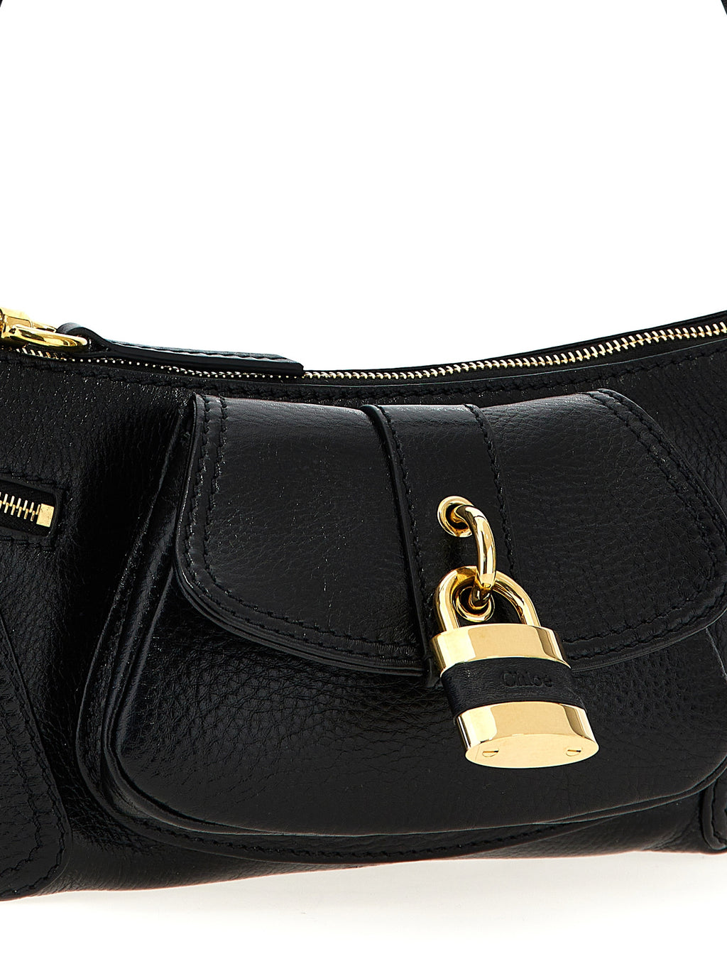Chloé Black Calfskin Shoulder Bag