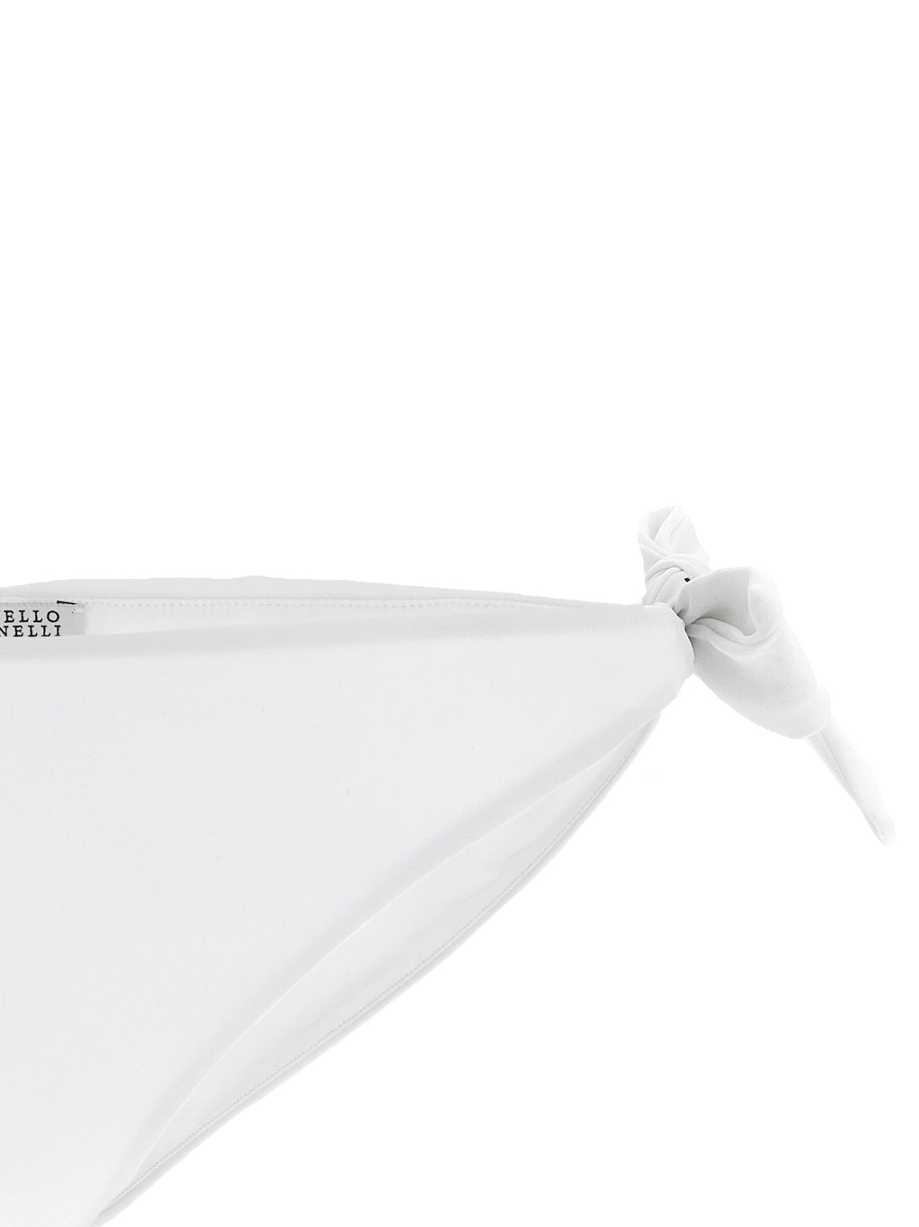 Brunello Cucinelli White Polyamide Swim Briefs