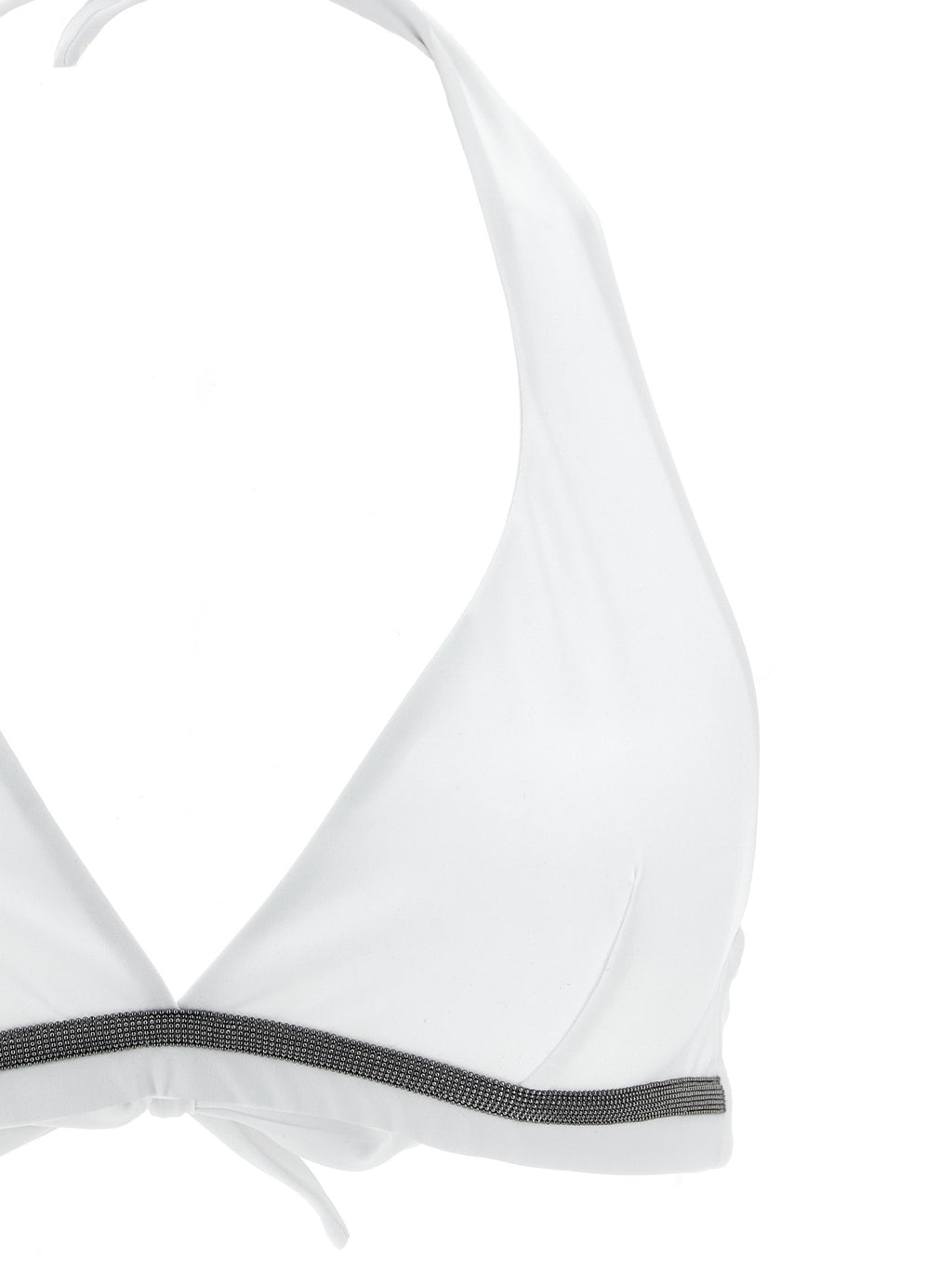 Brunello Cucinelli White Polyamide Bikini