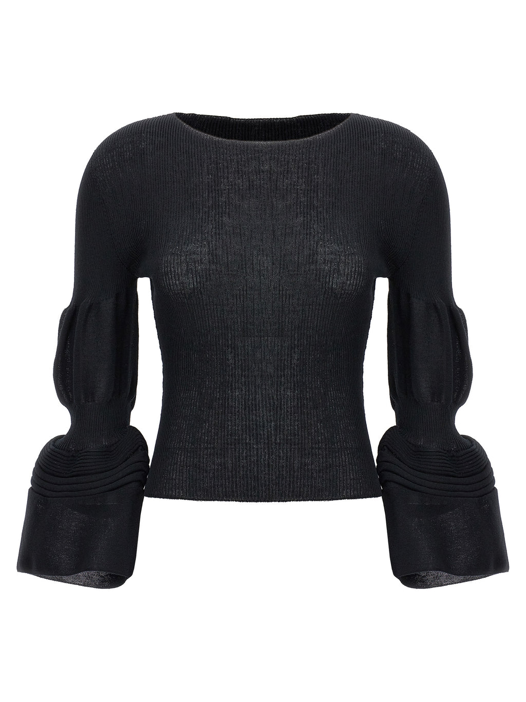 Issey Miyake Black Polyester Sweatshirt