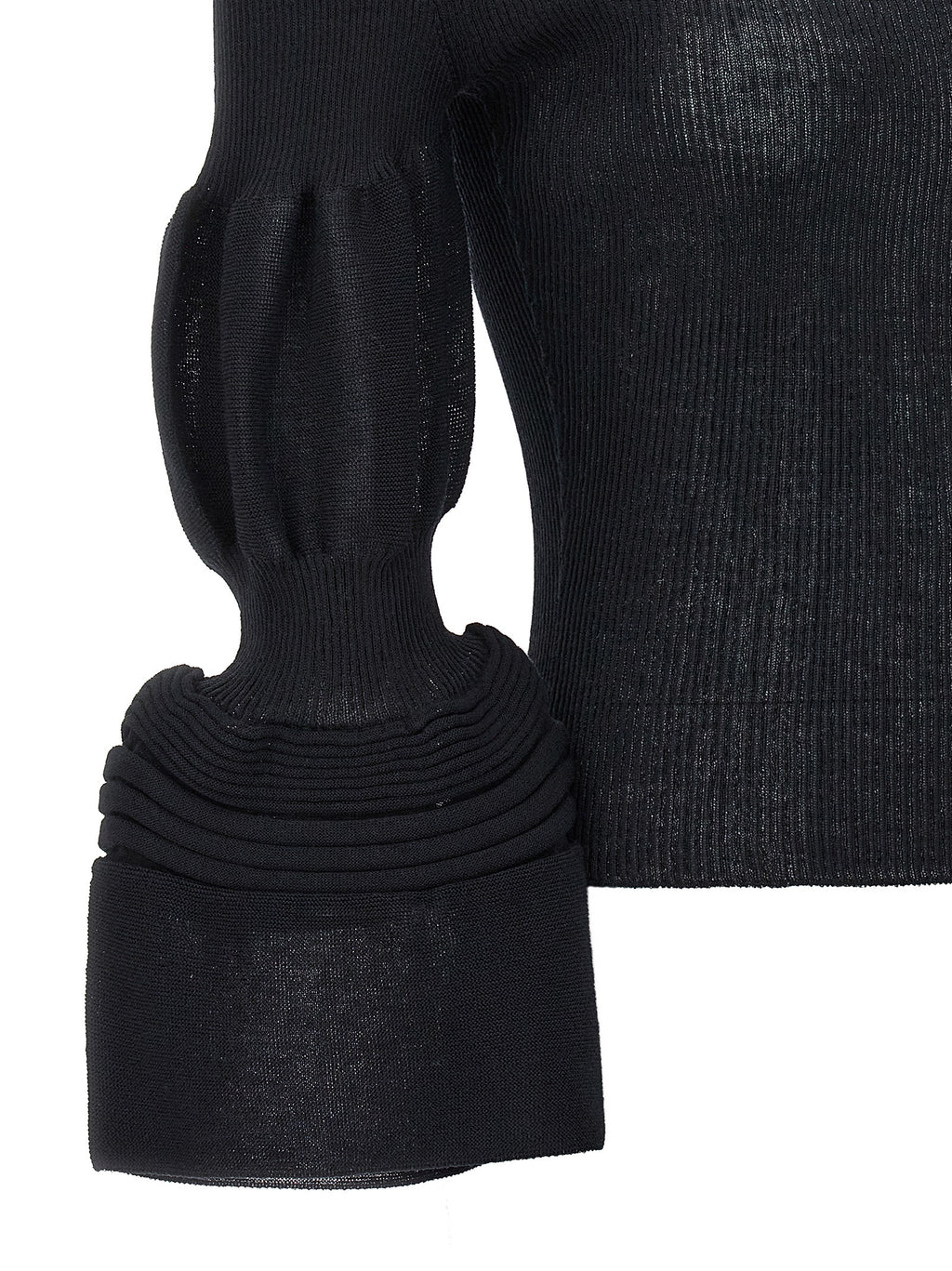 Issey Miyake Black Polyester Sweatshirt