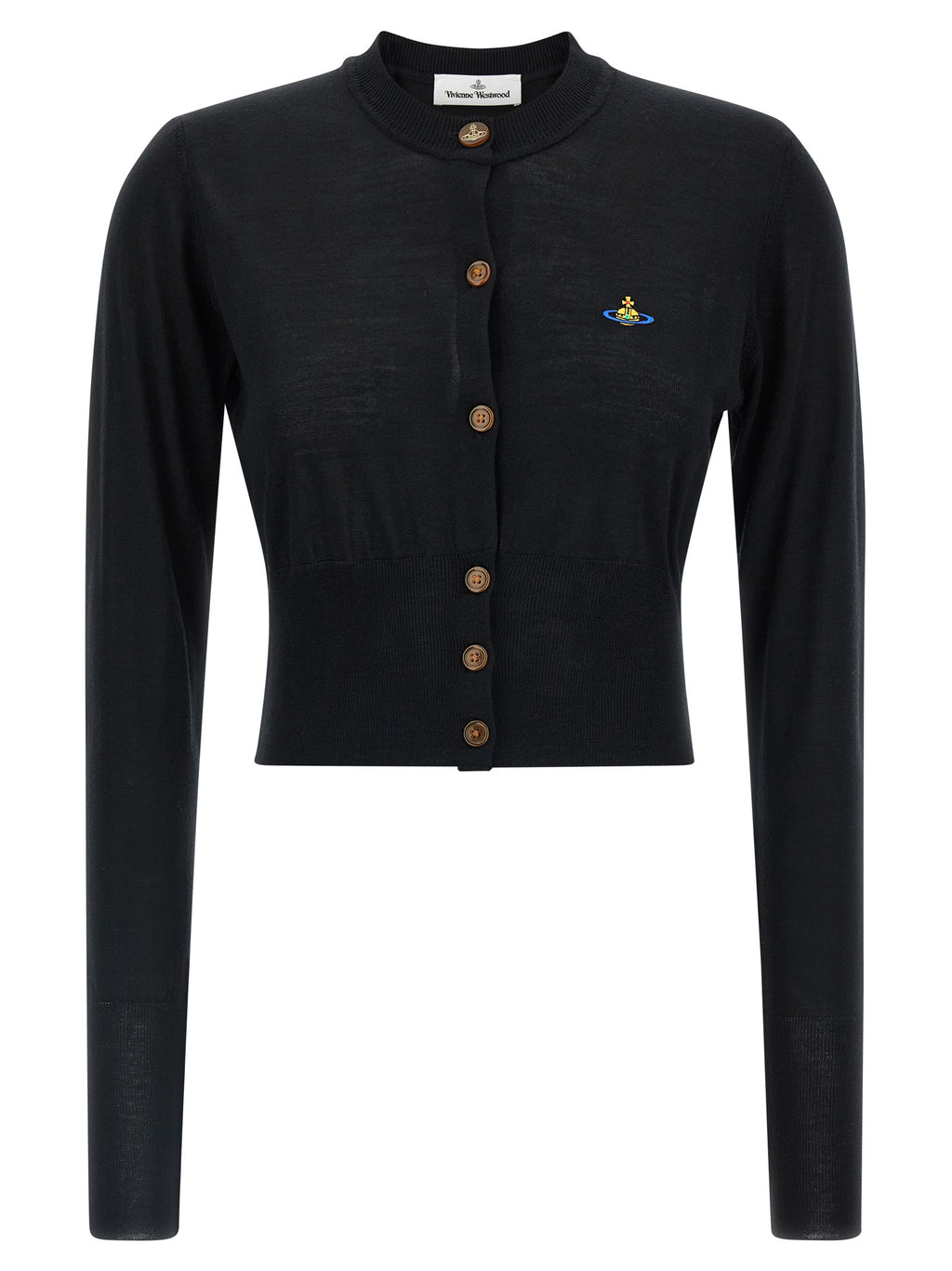 Vivienne Westwood Black Cotton Cardigan