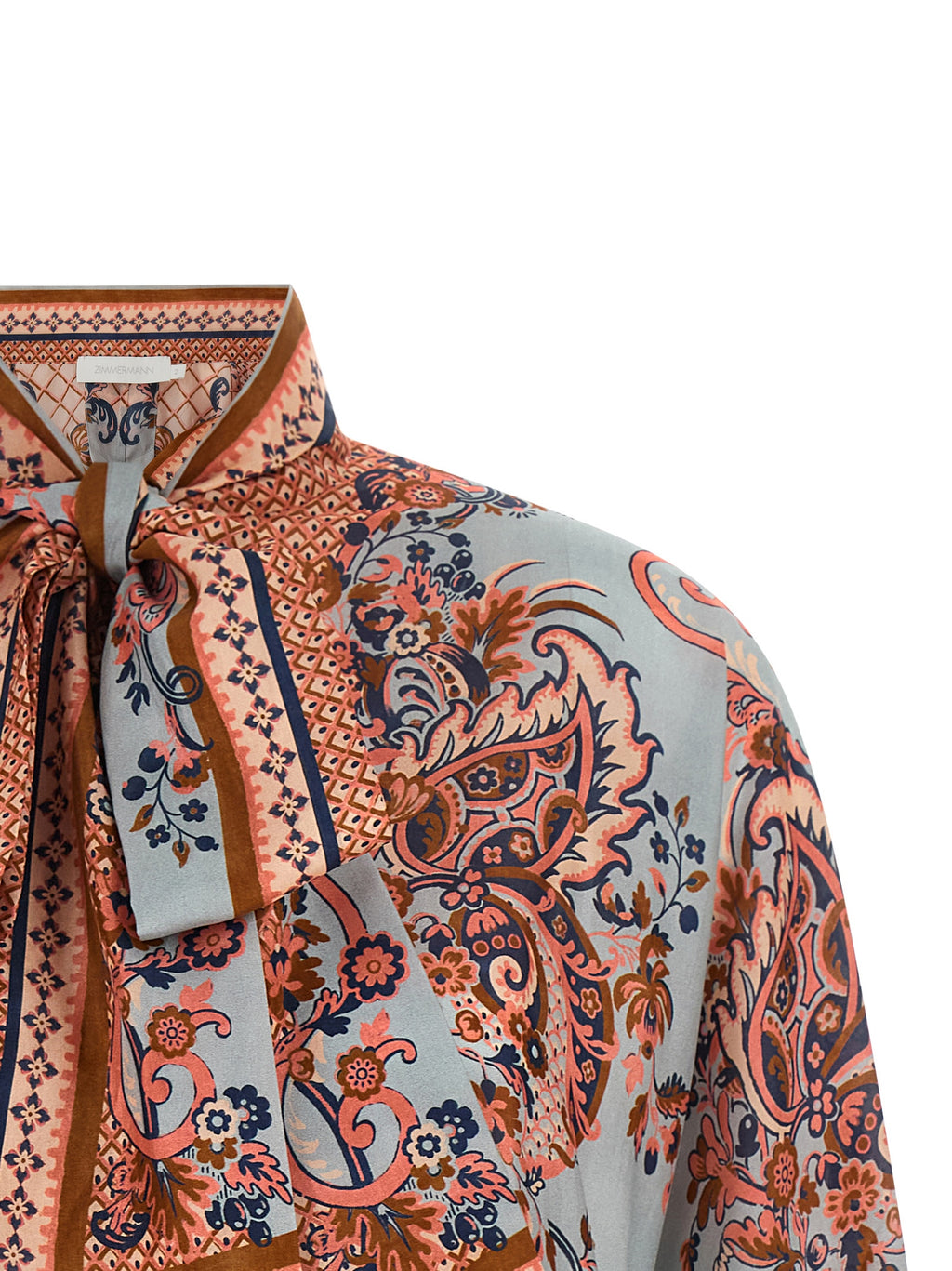 Zimmermann Multicolor Silk Blouse
