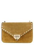 Valentino Garavani Beige Calfskin Crossbody Bag