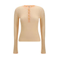 Chloé Orange Wool Oves Aries Sweatshirt