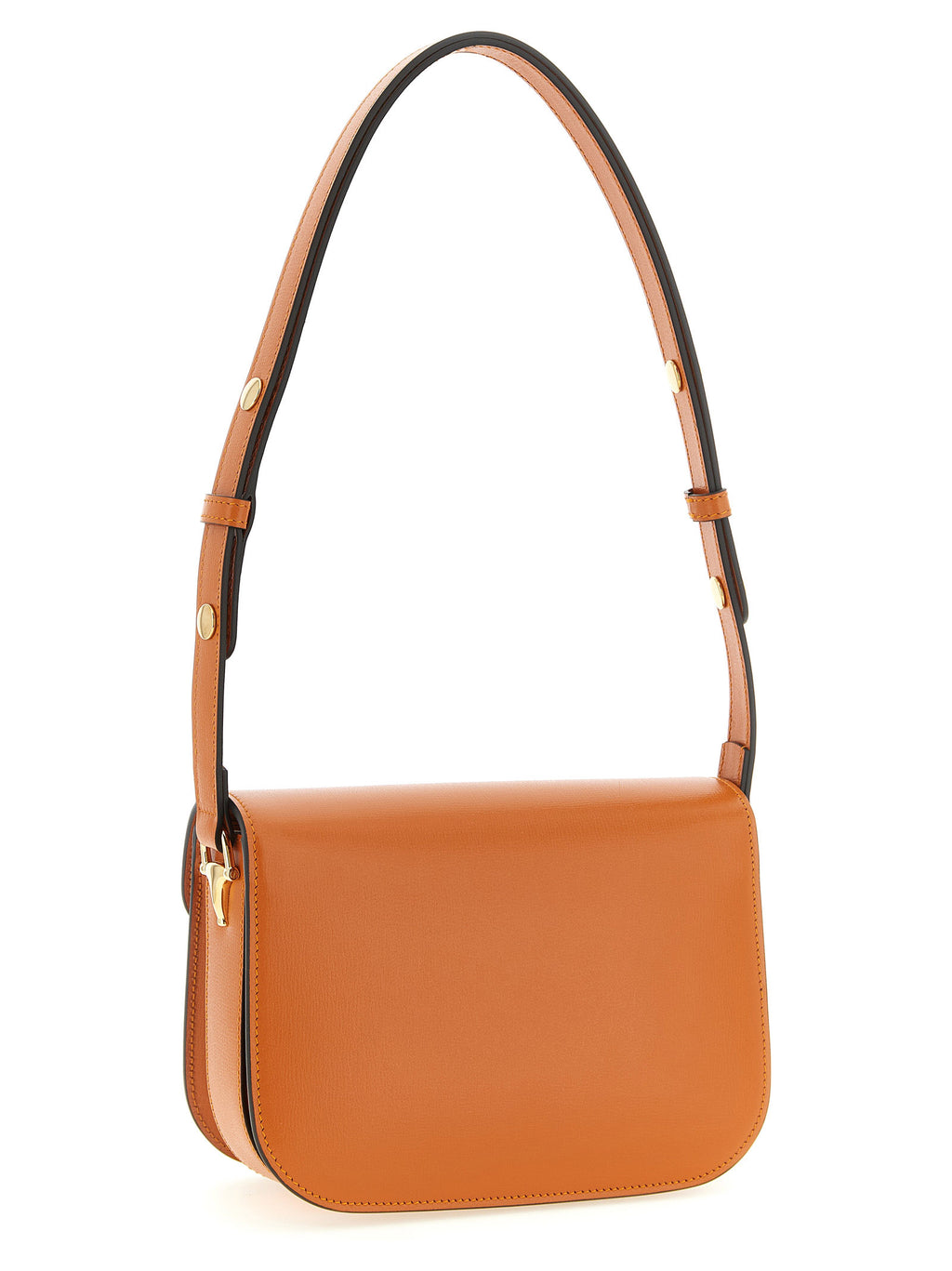 Gucci Orange Calfskin Shoulder Bag
